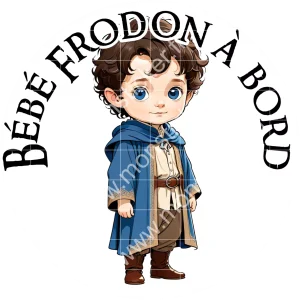 Autocollant Bébé à bord, Frodon