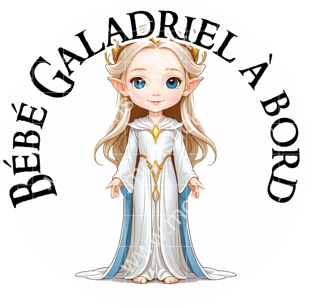 Autocollant Bébé à Bord Modèle Barbie - 14cm, Vinyle Haute Qualité, Pour Vitre Voiture - Couleurs Vives